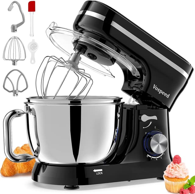 Imagen de Vospeed Stand Mixer 4.5L+5L Bowls en OfertitasTOP
