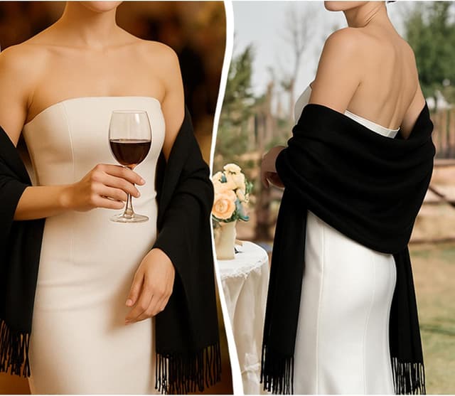 Thumbnail 5 de RIIQIICHY Riiqiichy Chal pashmina 200 cm