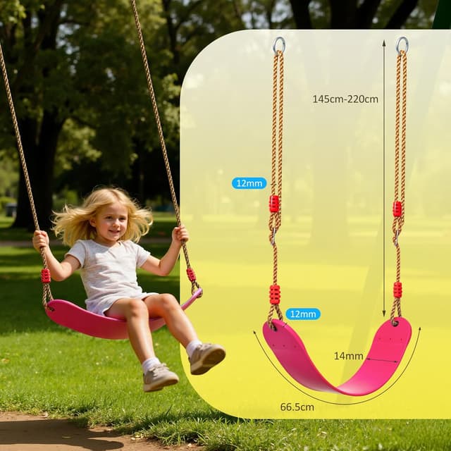 Thumbnail 3 de EXTSUD Altalena elastica per bambini 67 cm 🛝