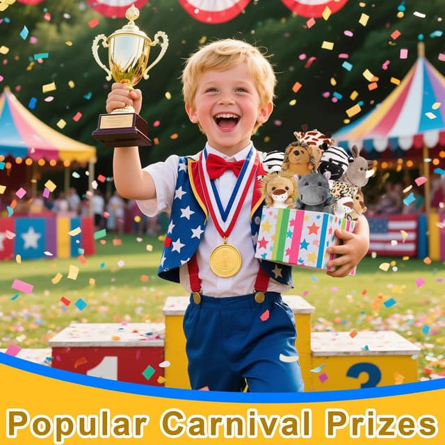 Detalle de Mini Plush Animals 4.5" Valentine Classroom Pack