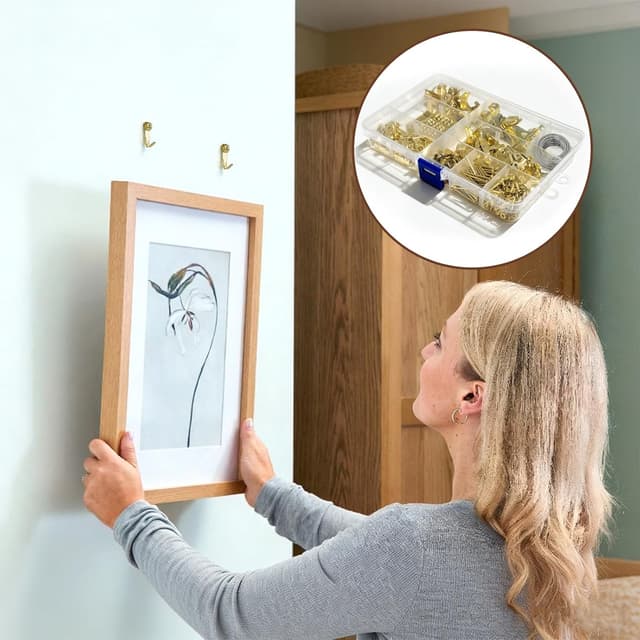 Thumbnail 5 de ojussa 300pcs Picture Hanging Kit