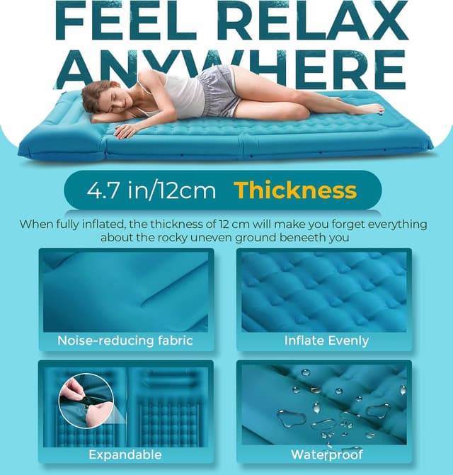 Detalle 2 de NatuVort Materassino campeggio 12 cm