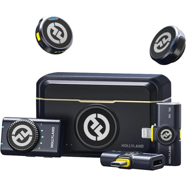 Detalle de Hollyland Lark M2 micrófono inalámbrico 48 kHz/24 bits 🎙