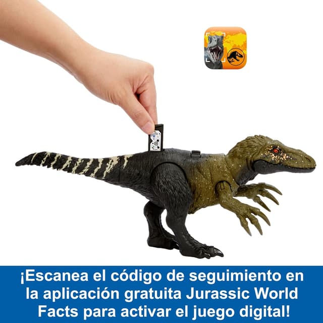 Thumbnail 4 de Mattel Jurassic World Orkoraptor Dinosaurio de Juguete con Sonidos 🦖