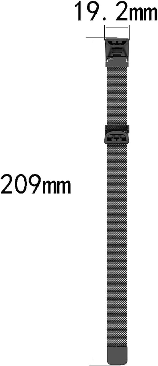 Detalle 2 de Panda Bobo Milanese Metal Strap for Huawei Band 3 / 3 Pro / 4 Pro