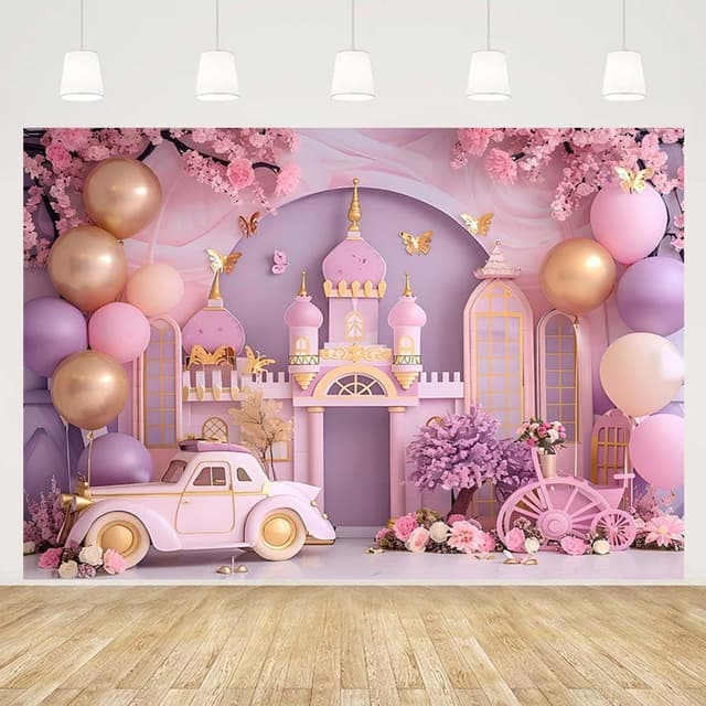 Imagen de MEHOFOND girl birthday backdrop 10x7ft en OfertitasTOP