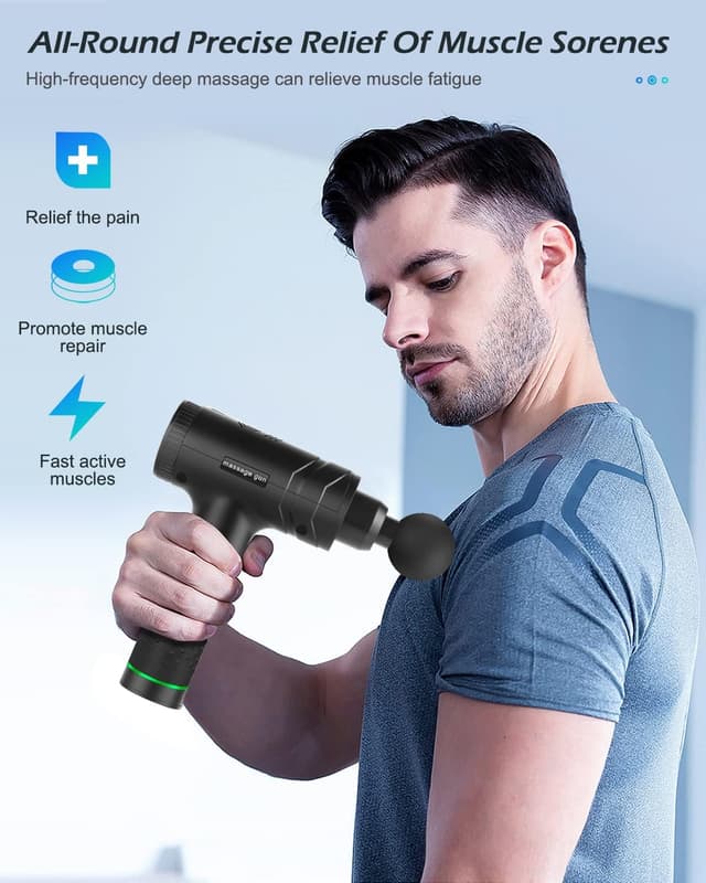 Thumbnail 5 de Uplayteck Massage Gun Deep Tissue 30 Speeds