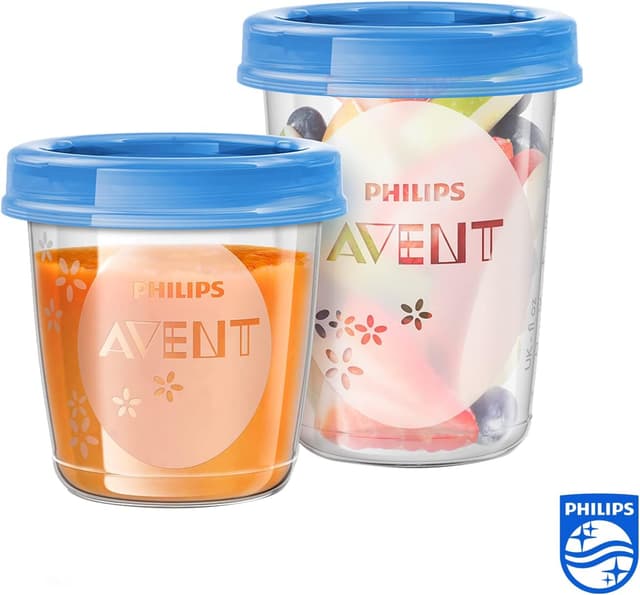 Detalle 2 de Philips Avent SCF721/20 vasetti per pappe 180 ml e 240 ml