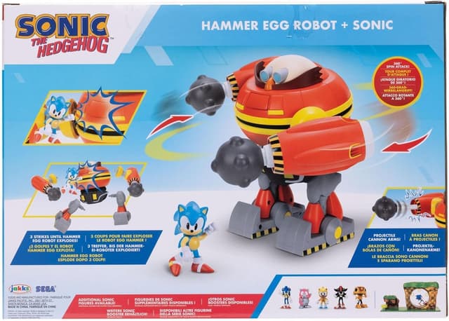 Thumbnail 5 de Sonic The Hedgehog Playset Deluxe 6,5 cm