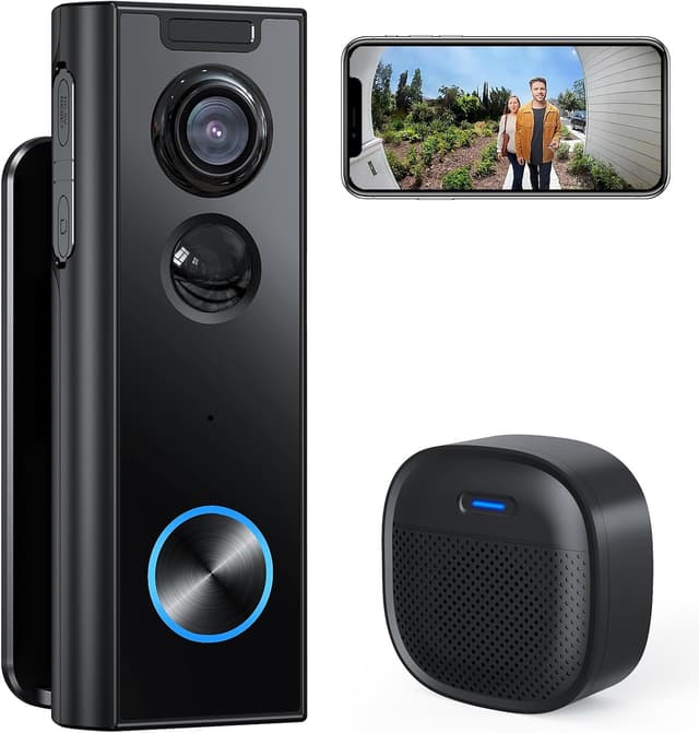 Detalle de XTU Wireless Video Doorbell 2K HD