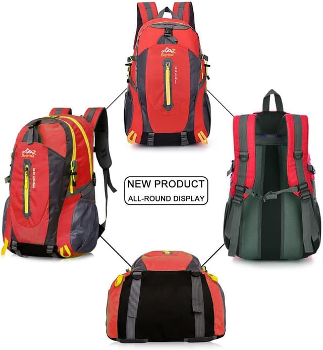 Thumbnail 6 de Besrina 40L Lightweight Hiking Backpack – water-resistant trekking rucksack for travel, camping and cycling