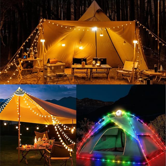 Detalle 2 de Wellgium Camping String Lights 32.8ft