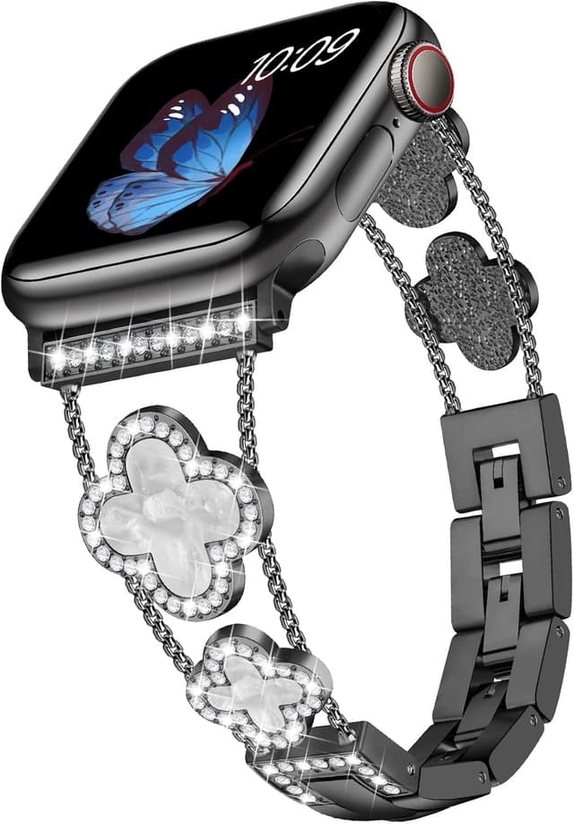 Detalle de Tasikar Bling Diamond Apple Watch strap 44mm