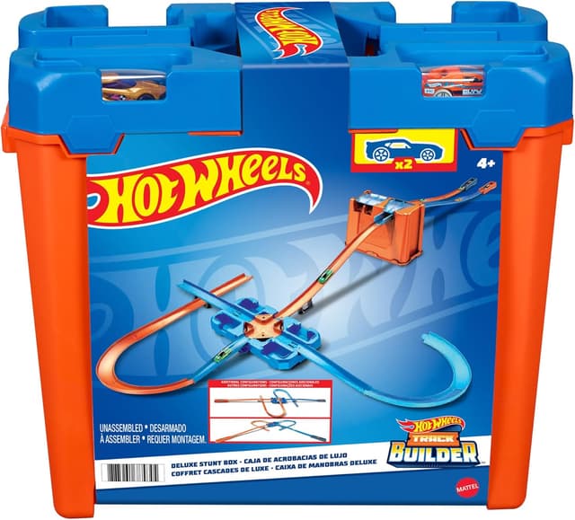 Detalle de Hot Wheels Track Builder stunt box