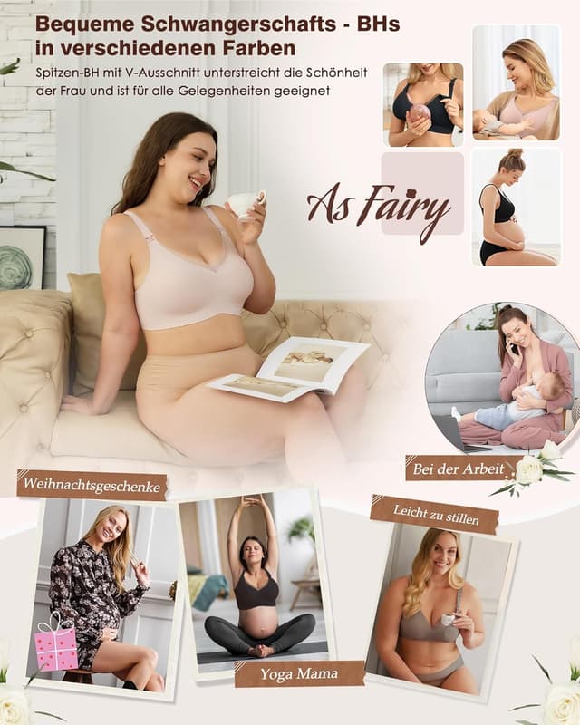 Thumbnail 4 de As Fairy Still-BH Nahtlos V‑Ausschnitt 📷