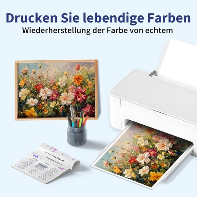 Detalle de Zoyood kompatible Druckerpatronen für Epson 405/405XL im 10er-Pack (für ausgewählte WorkForce Pro Modelle)