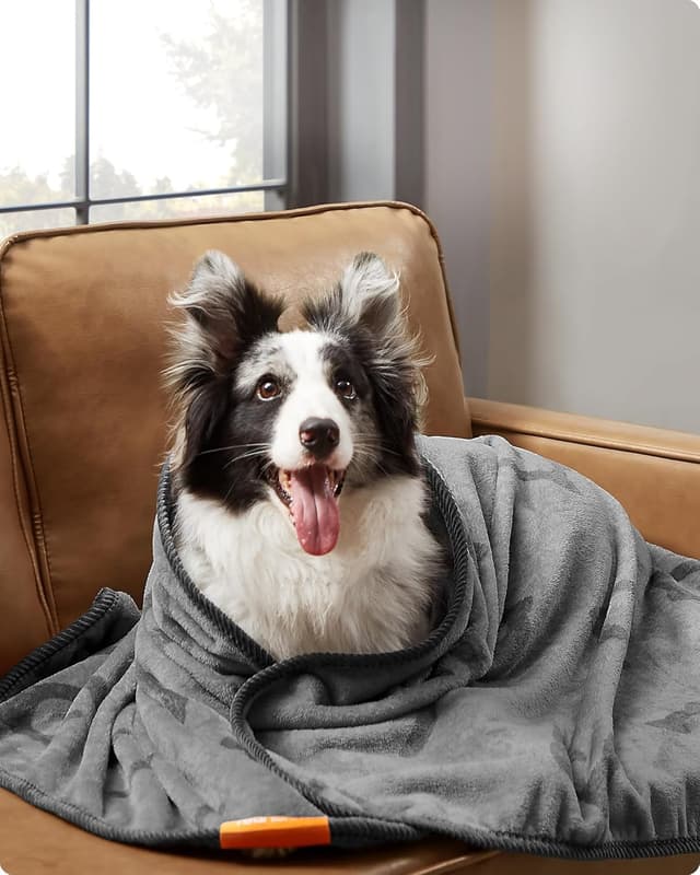 Detalle de Feandrea Pet Blankets 3-Pack XL dog blankets