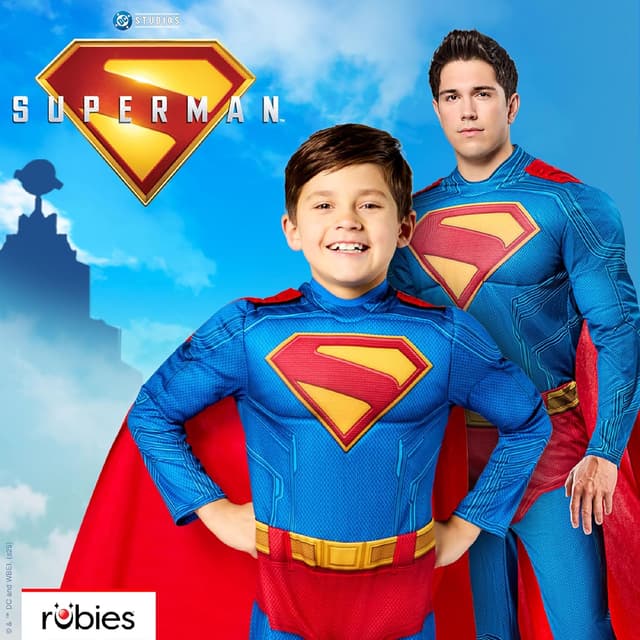 Thumbnail 5 de Rubie's Superman Kids Costume