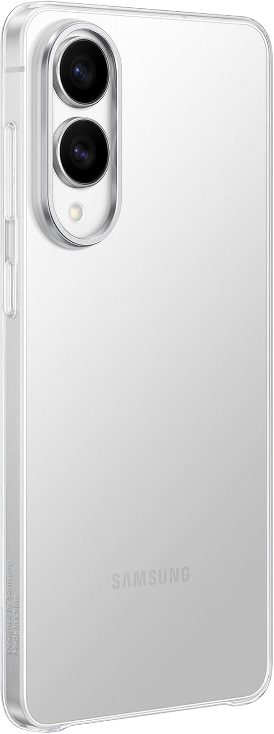 Detalle de Coque transparente avec étui pour téléphone Samsung S25 Edge — protection discrète et mise en valeur de la couleur