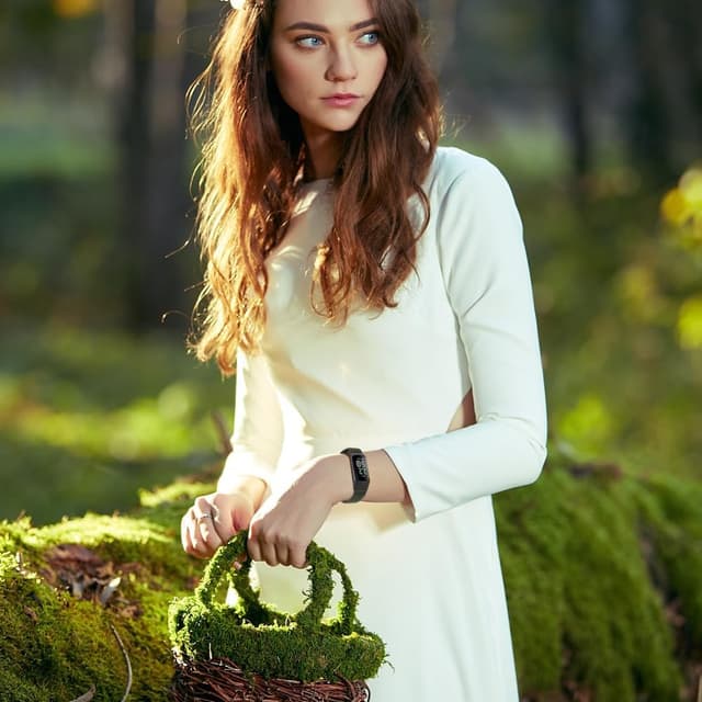 Detalle de Runostrich Sport Loop Nylon Watch Straps for Fitbit Charge 6 / Charge 5 (adjustable velcro loop)