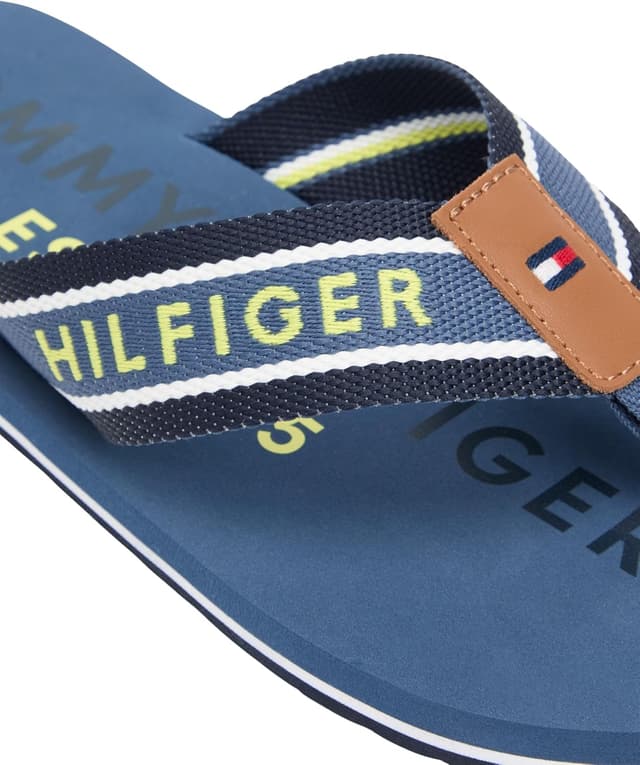 Detalle de Tommy Hilfiger Sporty Hilfiger Beach Sandal FM0FM05805 infradito da uomo