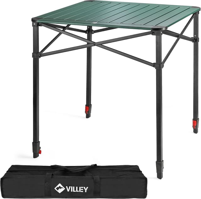 Detalle de VILLEY Camping Table Folding, 70 cm