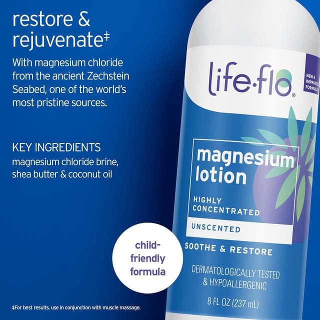 Thumbnail 1 de LIFE-FLO Magnesium Lotion 8 oz lotion