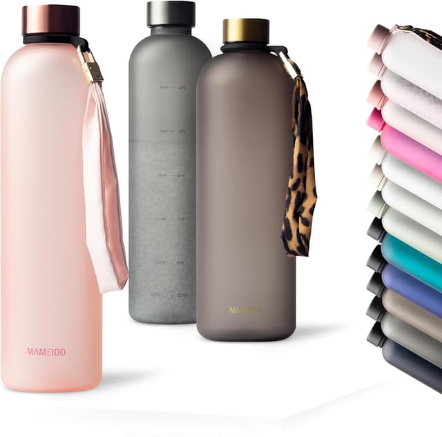 Thumbnail 6 de MAMEIDO Trinkflasche 1,5 l mit Zeitmarkierung