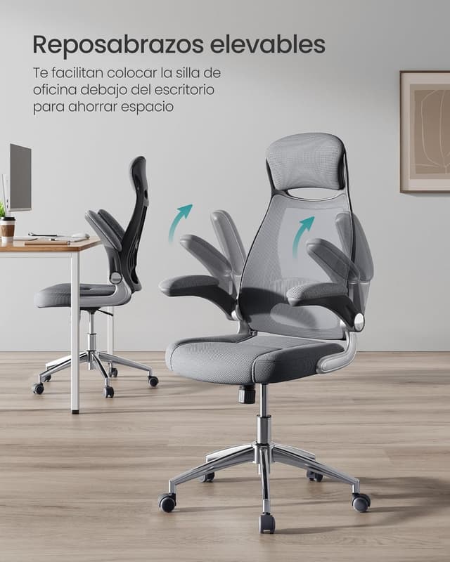 Thumbnail 4 de SONGMICS Silla de Oficina OBN086G01