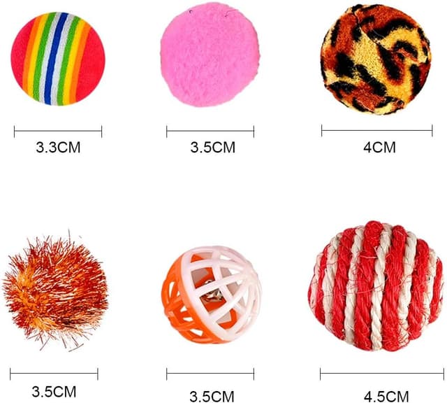 Thumbnail 1 de GOLDGE Juguetes para Gatos 16 piezas