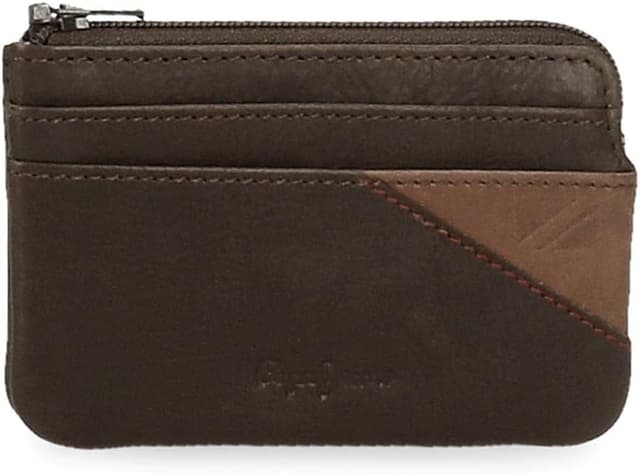 Detalle de Pepe Jeans Striking Monedero Marrón 11x7x1,5 cm