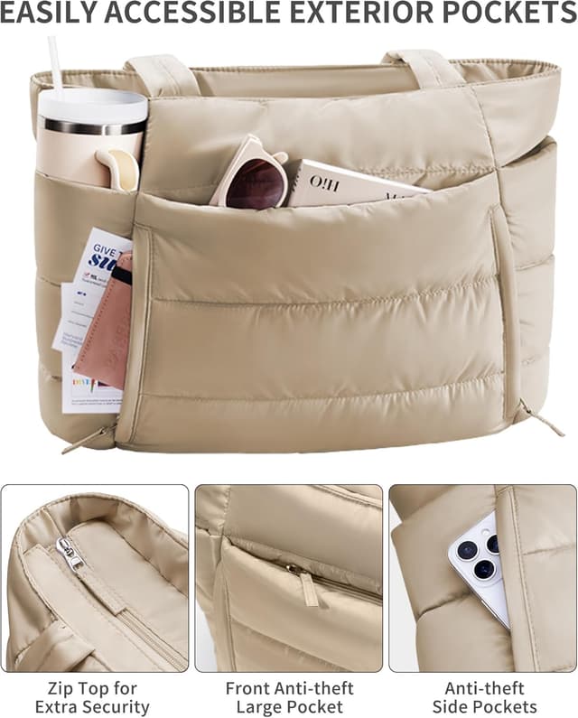 Thumbnail 4 de Bagstellar Puffer Tote 20L