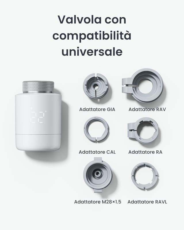 Thumbnail 5 de SwitchBot Termostato smart per termosifone 10 mesi autonomia
