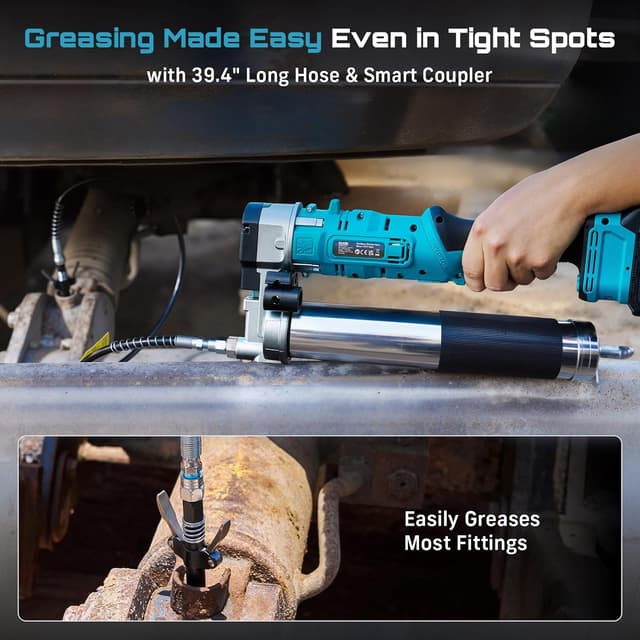 Detalle de Seesii Upgraded Grease Gun 14oz ðŸ›