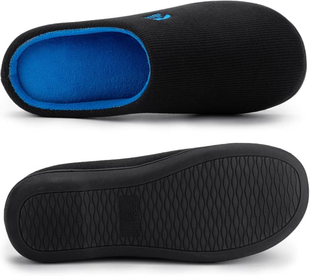 Detalle de RockDove Men’s Original Two-Tone Memory Foam Slipper