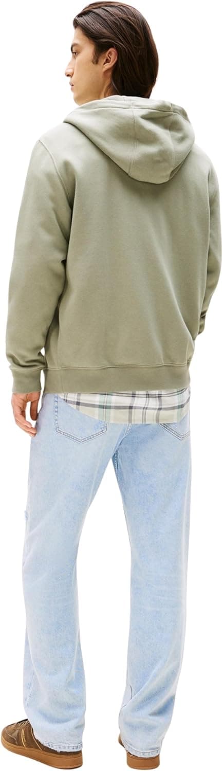 Detalle de Tommy Jeans Men’s Flag Zipped Hoodie