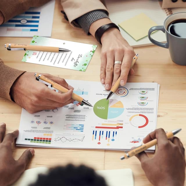 Detalle 2 de GADITIEK 30 Sets Glücksstift Abschiedsgeschenk für Kollegen, Dankeschön & Hochzeit – mit Organza-Beutel und Karten