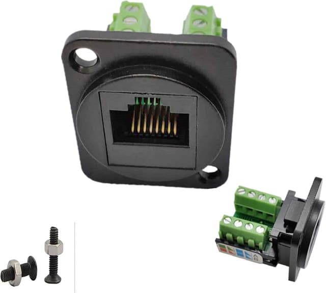 Detalle de SHANFEILU RJ45 D-Type Cat5E extender