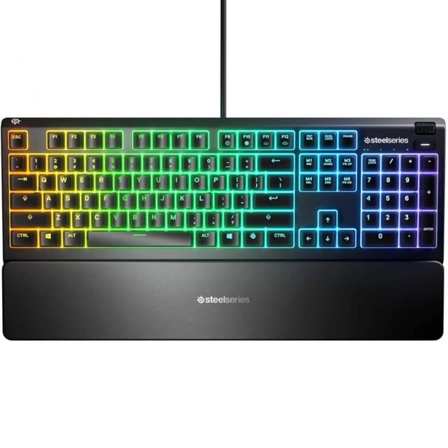 Detalle de SteelSeries Apex 3 teclado gaming RGB 10 zonas