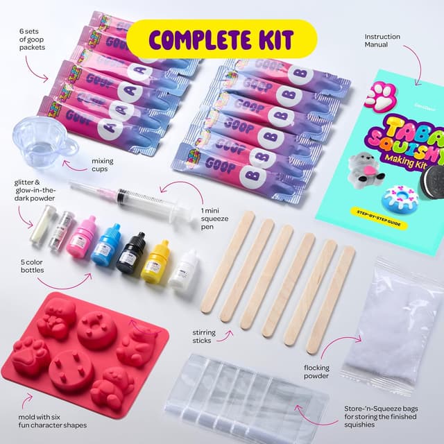 Thumbnail 3 de Taba Squishy Making Kit 6
