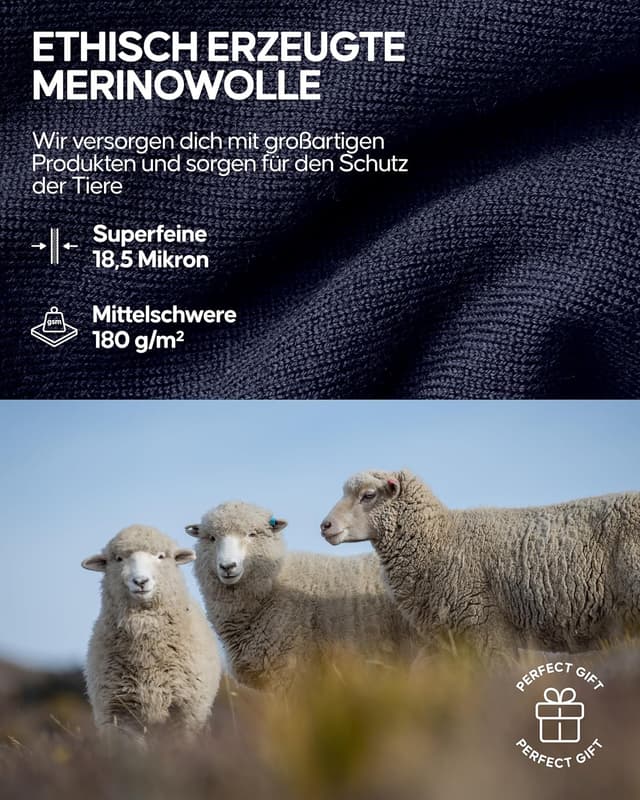 Detalle de Danish Endurance Merino Thermoleggings 180 g/m²