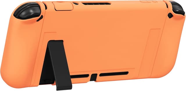 Thumbnail 6 de playvital ZealProtect Soft Protective Case for Nintendo Switch (Apricot Yellow) with Glass Screen Protector & Button Caps