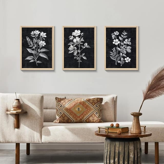 Thumbnail 2 de FajerminArt 3Pcs Boho Leinwandbilder 30x40 cm