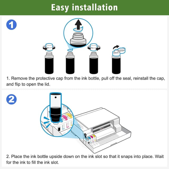 Detalle de GREENPRINT 31 32XL Inchiostro Multipack compatibile per HP Smart Tank (5 confezioni: 2×N, C, M, G)