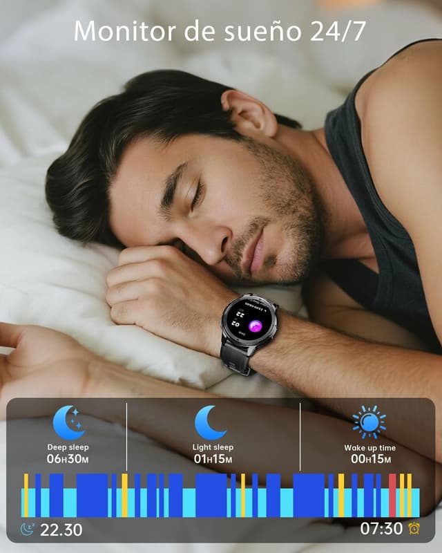 Thumbnail 5 de OUKITEL Reloj Inteligente Hombre 1,43" AMOLED