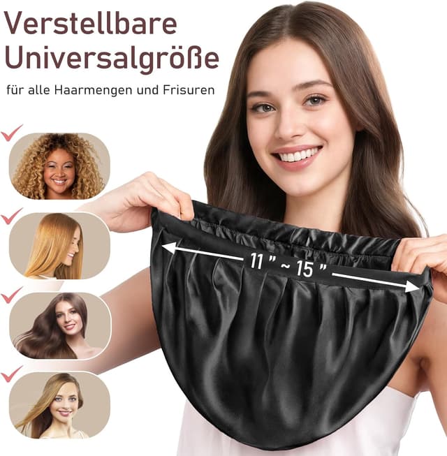 Thumbnail 6 de LitBear 22 Momme Seidenhaube zum Schlafen