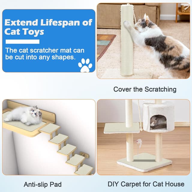 Thumbnail 5 de Fentar Kratzmatte 200Ă40 cm Kratzschutz đ