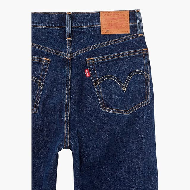 Detalle de Levi's 501 Crop Vaqueros 30W/26L mujer