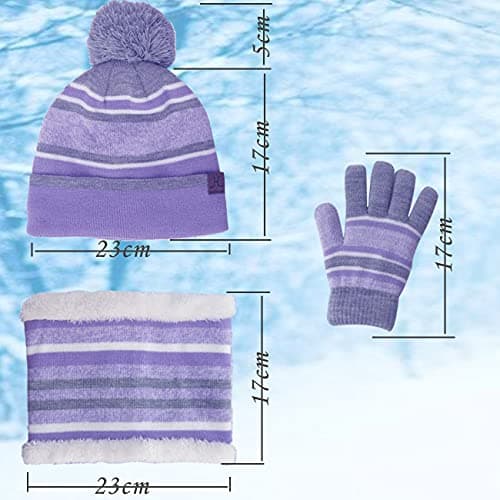 Thumbnail 5 de JFAN 3 en 1 chapeau bonnet gants enfant đŹ