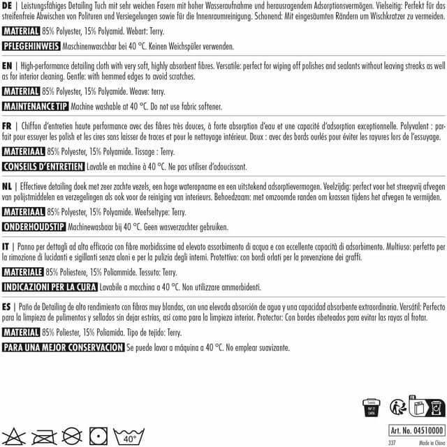 Thumbnail 2 de SONAX MicrofaserTuch soft touch 40×40 cm 🧽